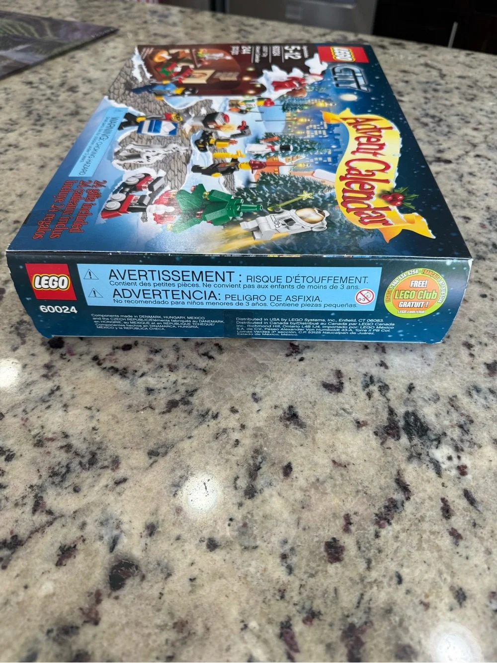 LEGO City Advent Calendar 60024 Retired 2013 NIB Sealed